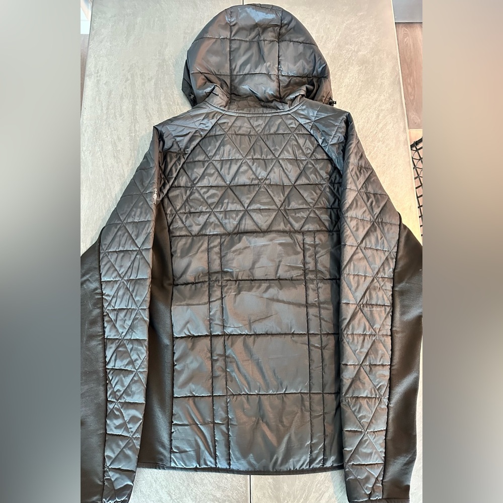 Smartwool Men's Smartloft Hooded Black Quilted Jacket - Picture 2 of 3